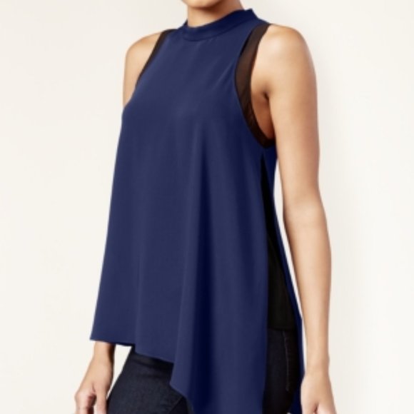 Rachel Roy Womens Asymmetrical Tank Top - Picture 1 of 3